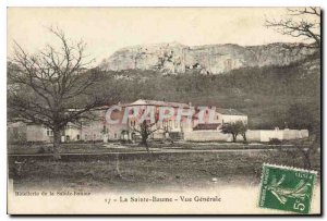 Old Postcard La Sainte Baume General view