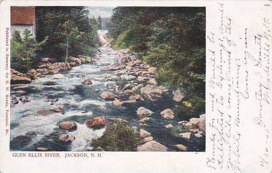 New Hampshire Jackson Glen Ellis River 1905