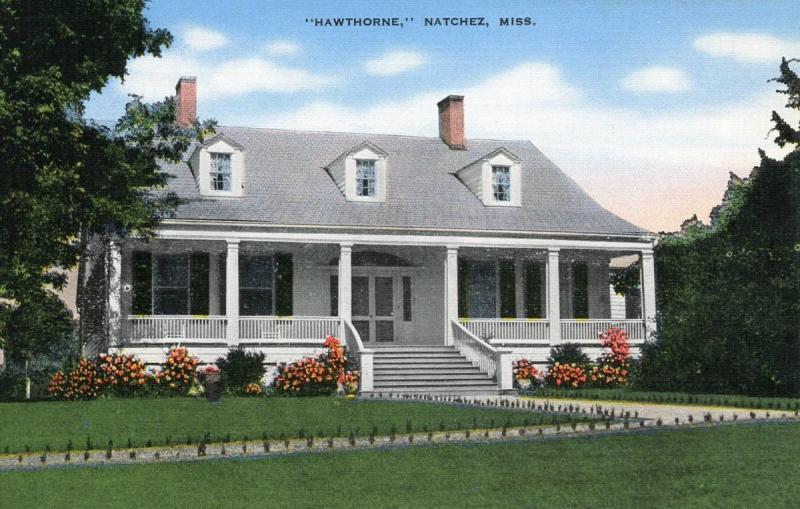 MS - Natchez. Hawthorne House