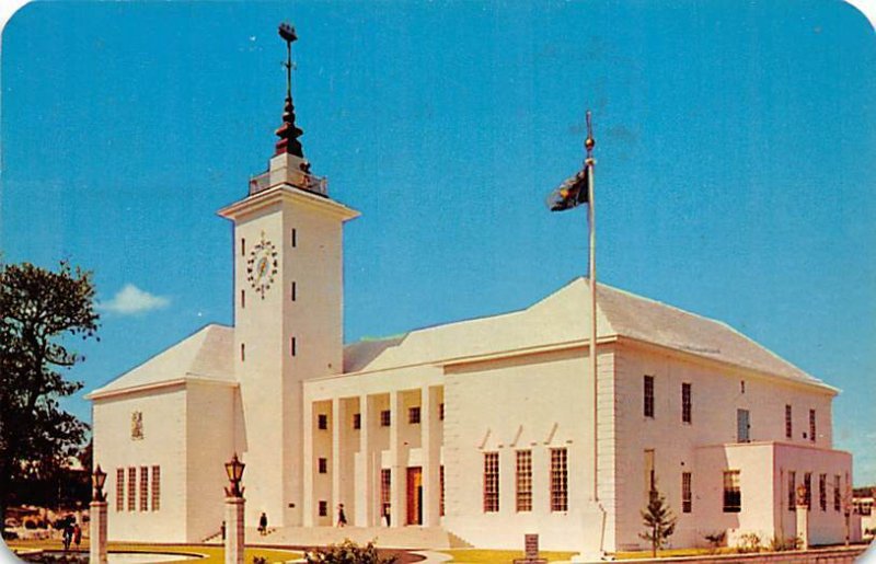 City Hall Hamilton Bermuda 1964 