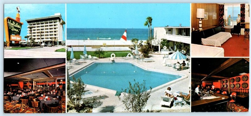 ST. PETERSBURG BEACH, Florida FL ~ Roadside HOLIDAY INN c1960s ~ 4x9 Postcard