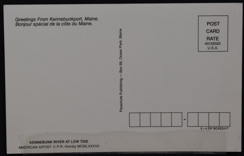 Greetings from Kennebunkport, ME - Aerial View