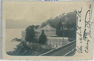 35666 vintage GENOA POSTCARD - Zoagli 1905 PHOTOGRAPHIC-