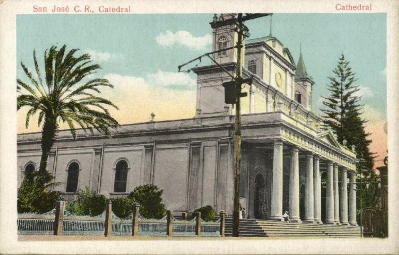 costa rica, SAN JOSÉ, Catedral, Cathedral (1910s) Sauter & Co.