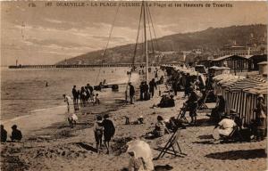 CPA DEAUVILLE - La Plage Fleurie (276417)