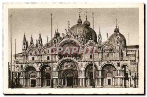 Italy Italia Venezia Old Postcard s Basilica di Marco