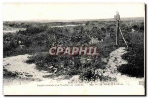 Route de Laon - Locations Mills Laffaux - Old Postcard