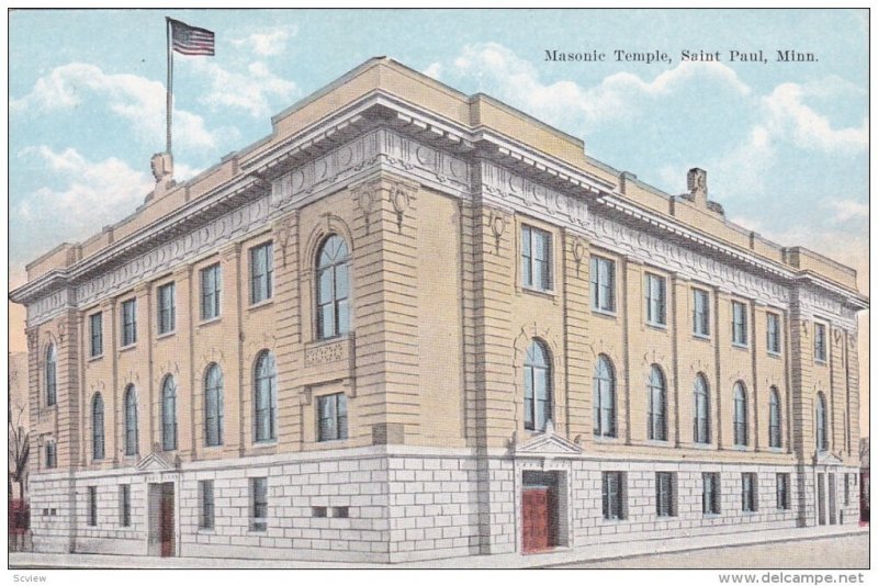 Masonic Temple, Saint Paul, Minnesota, 1900-10s