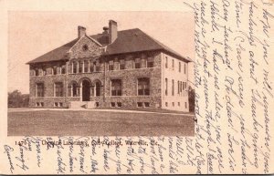 Maine Waterville Chemical Laboratory Colby College 1908