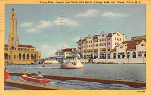 Swan Ride, Casino and North End Hotel Asbury Park and Ocean Grove - Ocean Gro...