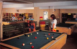 Ocean View New Jersey Ocean View Campground Billiard Room Postcard AA50984