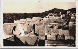 Algeria Bou-Saada Vue Generale Du Quartier Arabe Bou Saâda RPPC C076