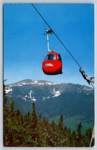 Wildcat Mountain Gondola Pinkham Notch New Hampshire, Vintage Chrome Postcard #1