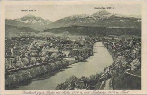 Austria Innsbruck gegen Sueden mit Serles