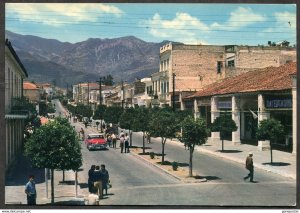 dc489 - GREECE Sparta 1972 Olga Street. Postcard sent to Canada