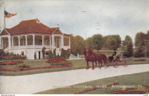 DAVENPORT, Iowa, 1909; Pavilion, Central Park