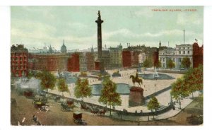 UK - England, London. Trafalgar Square & Nelson's Column
