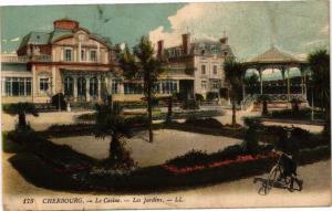 CPA CHERBOURG - Le Casino - Les Jardins (245866)