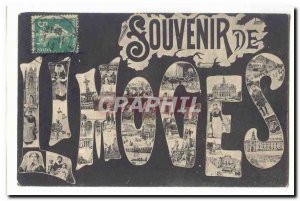 Old Postcard Remembrance Limoges