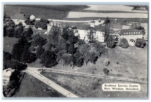 New Windsor Maryland MD Postcard Brethren Service Center c1940 Vintage Antique