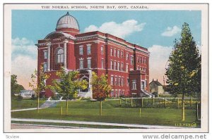 The Normal School, North Bay, Ontario, Canada, 1930-1940s