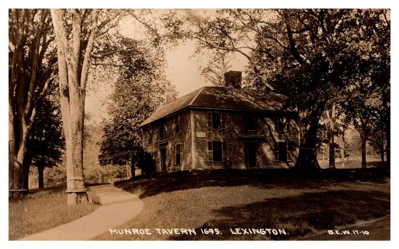 Massachusetts   Lexington , Munroe Tavern , RPC