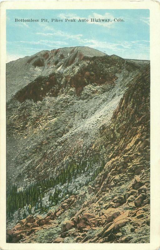 Bottomless Pit Pikes Peak Auto Highway Colorado CO