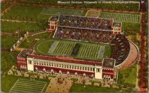 PC Aerial Memorial Stadium University of Illinois Champaign-Urbana, Illinois