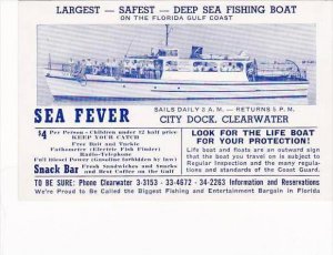 Florida Clearwater Deep Sea Fishing Boat Sea Fever