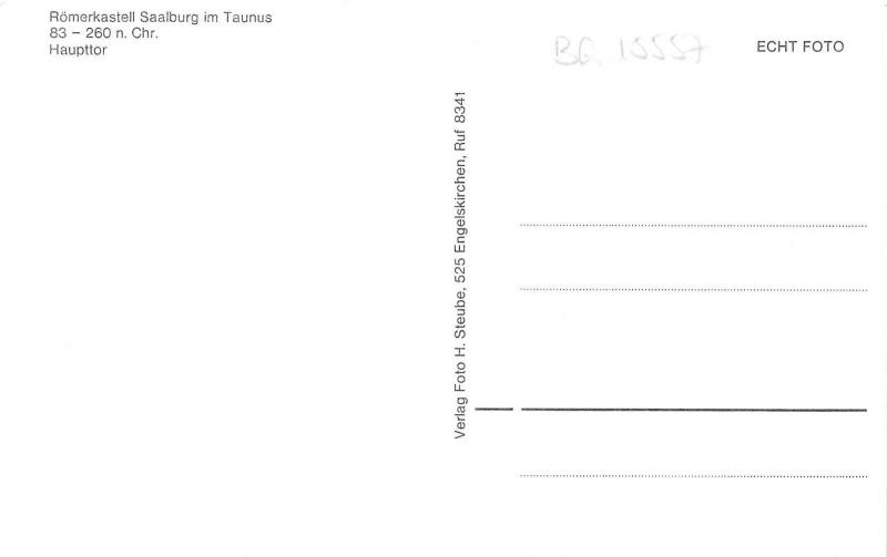 BG15557 romerkastell saalburg im taunus haupttor   germany CPSM 14x9cm