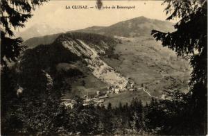 CPA La CLUSAZ Vue prise de Beauregard (337553)