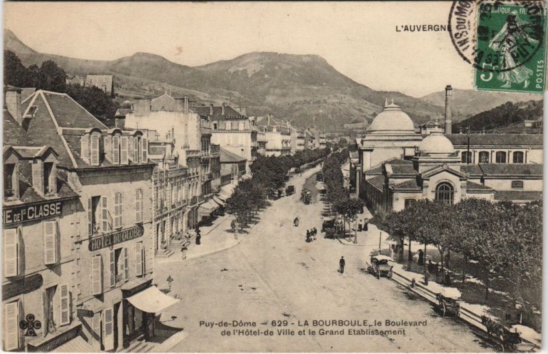 CPA La Bourboule Boulevard de l'Hotel de Ville (1234650)