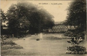 CPA LE CATEAU - Le Jardin Public (136356)