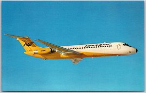 Airplane Northeast Airlines McDonnell Douglas DC-9-31 N970NE Postcard