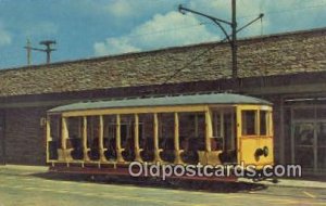 Old Fashioned Open Air Summer Trolley Olmsted Falls, Ohio, USA Unused 