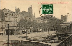 CPA NARBONNE Entrée de la Ville, Bateau-Lavoir (618355)