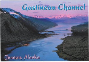 Alaska  unused. Gastineau Channel - Juneau.  Beautiful.   Very Nice.