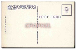 Postcard Old Parade Ground N A T T C Memphis Tennessee Recreation Hall C In B...