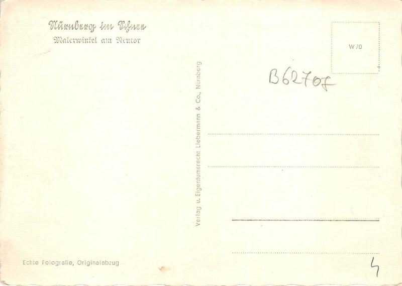 B62707 Wurzburg Malerwintel am Neutor  germany