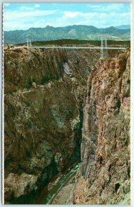 Postcard - Spectacular Royal Gorge Suspension Bridge - Cañon City, Colorado