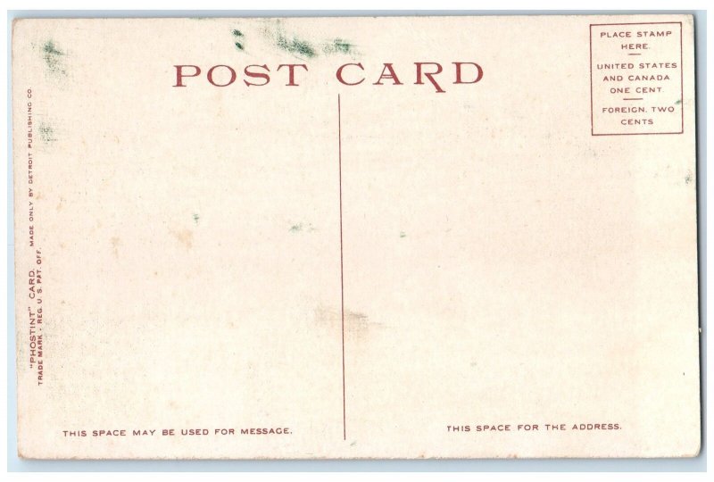 c1910s Chauncey Olcott Residence Saratoga Springs New York NY Unposted Postcard