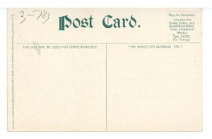 ME - Bar Harbor. Bird's Eye View from Scotts Hill