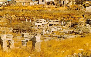 Ruins of ancient Corinth Greece, Grece Unused 