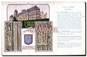 Old Postcard Cher Bourges