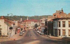 1950s Kentucky Frankfort Main Memorial Bridge Dexter autos Postcard 22-11429