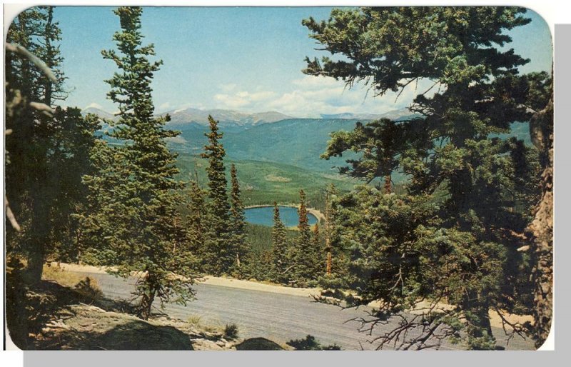 Scenic Denver Mountain Parks,Colorado/CO Postcard, Echo Lake