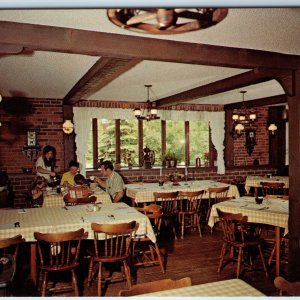 c1960s Homestead IA Bill Zuber's Dugout Restaurant German Style Baseball PC A237