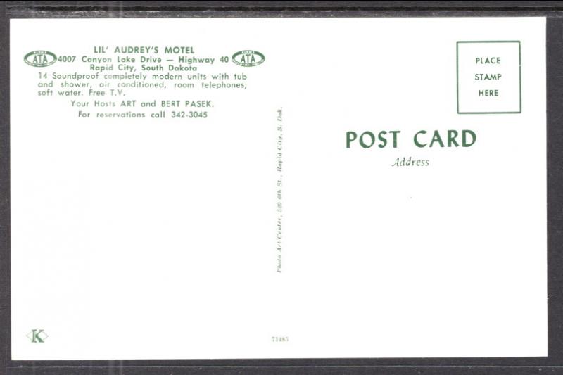 Lil' Audrey's Motel,Rapid City,SD