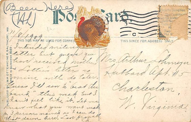 Cardinal's Residence Baltimore, Maryland MD Postcards