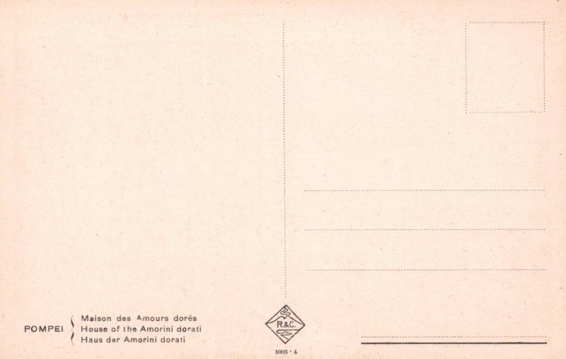 Casa degli Amorini dorati,Pompei,Italy BIN